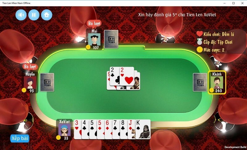 thắng lớn khi chơi tiến lên miền bắc